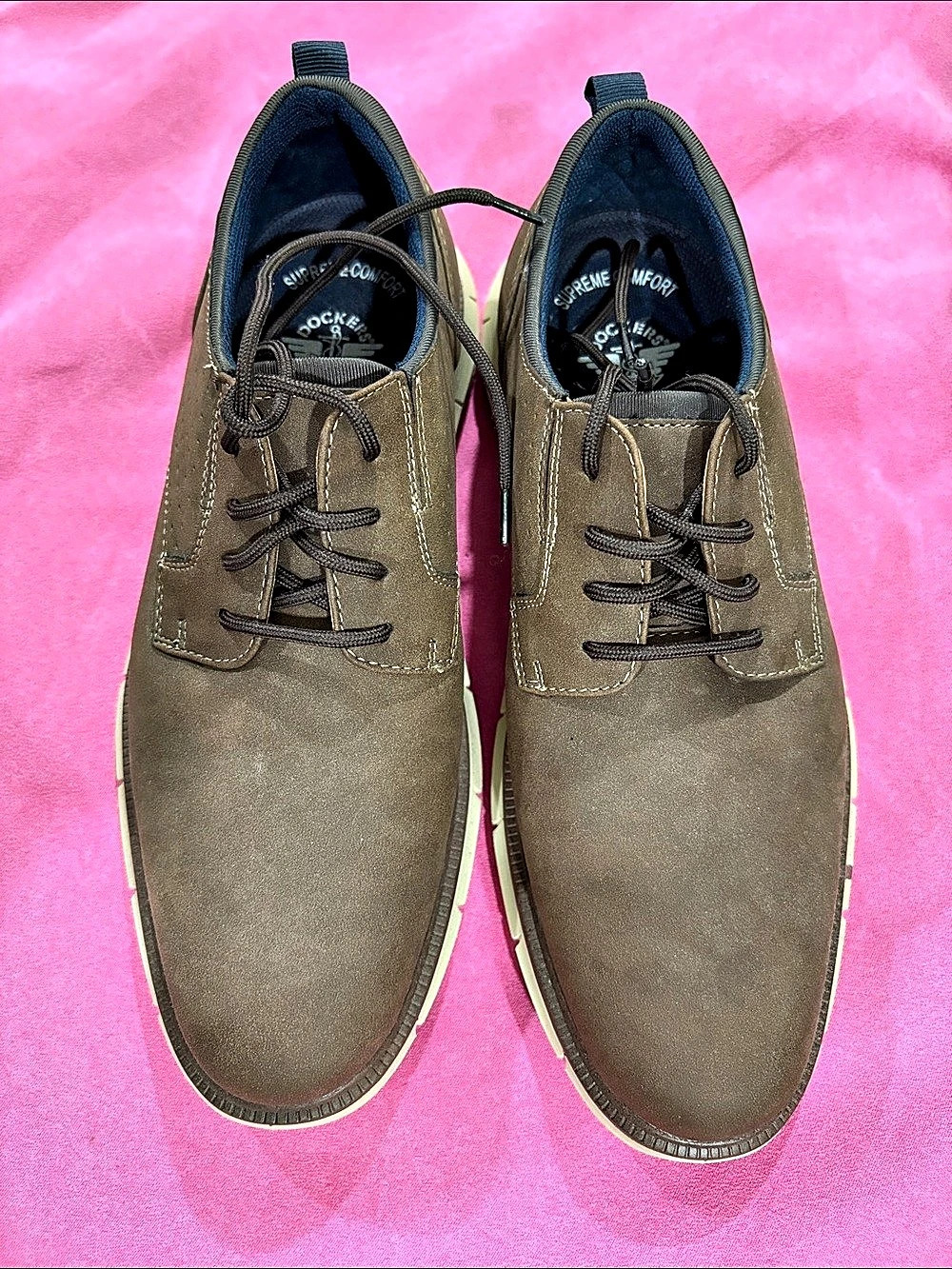 Dockers Supreme Flex Oxford Men's Brown Sneakers US 8.5 M